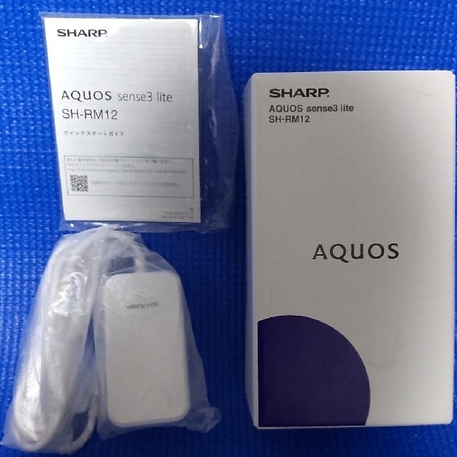 AQUOS(アクオス)の美品！SHARP AQUOS sense3 lite スマホ/家電/カメラのスマートフォン/携帯電話(スマートフォン本体)の商品写真