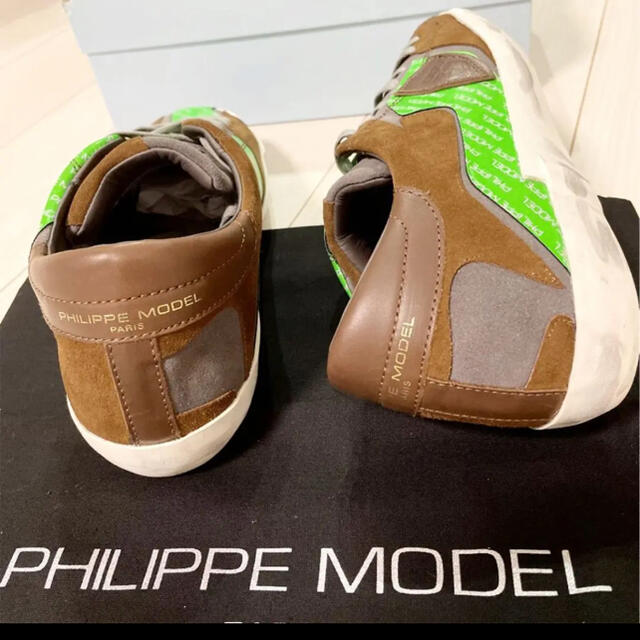 PHILIPPE MODEL(フィリップモデル)の【新品】PHILIPPEMODEL  パッチワークスニーカー 42 イタリア製 メンズの靴/シューズ(スニーカー)の商品写真