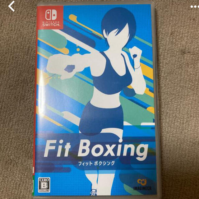 Fit Boxing Switch エンタメ/ホビーのゲームソフト/ゲーム機本体(家庭用ゲームソフト)の商品写真