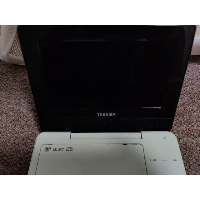 東芝(トウシバ)のREGZA ポータブルDVDプレイヤー スマホ/家電/カメラのテレビ/映像機器(DVDプレーヤー)の商品写真