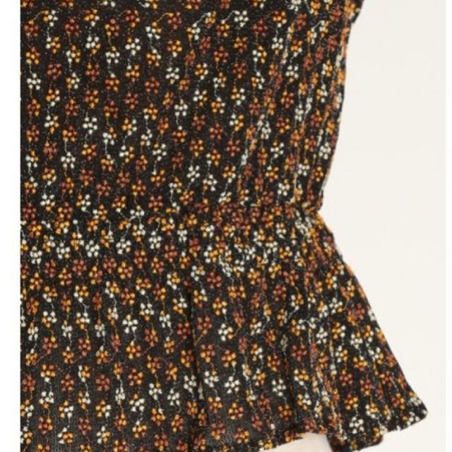 Lily Brown(リリーブラウン)のリリーブラウン　プチフラワー　刺繍　ブラウス レディースのトップス(シャツ/ブラウス(半袖/袖なし))の商品写真