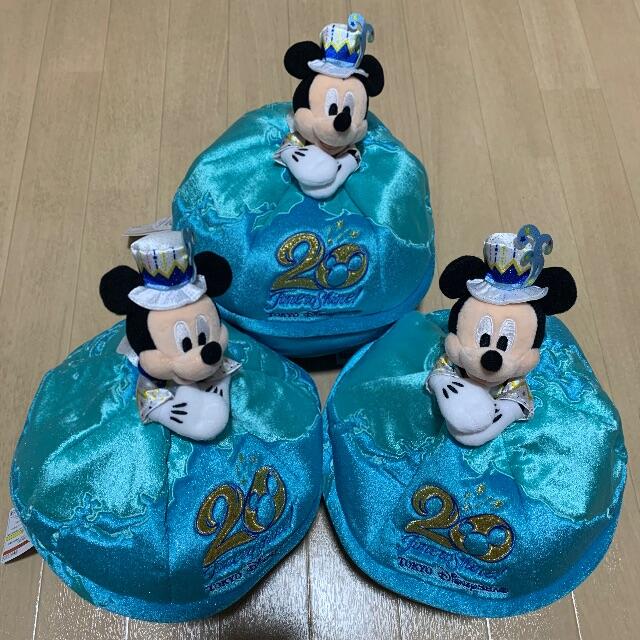 Disney - ディズニー タイム・トゥ・シャイン ミッキー ぬいぐるみバッジ 収納ボックス