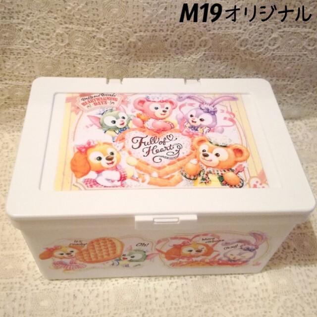 ダッフィー(ダッフィー)の♡たん♡様専用☆ダッフィー＆フレンズ♪マスクケース2点セット☆BOX♪小物入れ インテリア/住まい/日用品のインテリア小物(小物入れ)の商品写真