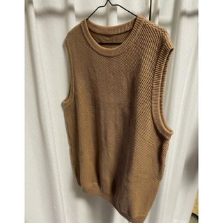 ワンエルディーケーセレクト(1LDK SELECT)のcrepuscule moss stitch vest(ニット/セーター)