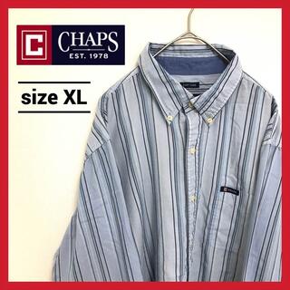 チャップス(CHAPS)の90s 古着 チャップス ラルフローレン BDシャツ オーバーサイズ XL(シャツ)