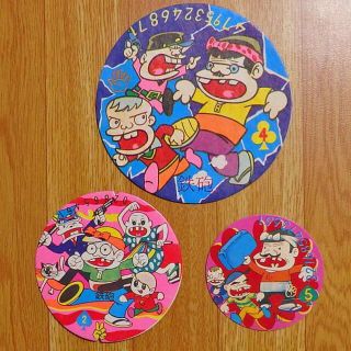 天才バカボン？　丸メンコ３枚(その他)