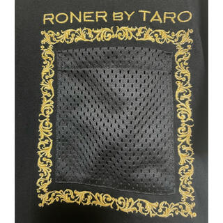RONER by taRo ロナーバイタロー Tシャツ 黒 Mサイズ