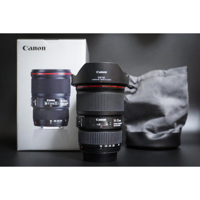 【完動品美品】Canon EF 16-35mm F/4L IS USM 6