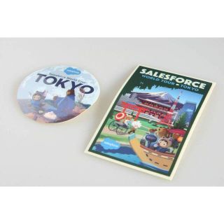 sales force salesforce ノベルティ ステッカー セット(その他)