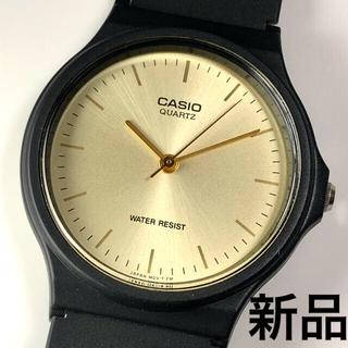 カシオ(CASIO)の新品 CASIO 腕時計 MQ-24 ゴールド文字盤(腕時計)