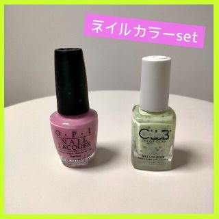 オーピーアイ(OPI)のマニュキア 2本セット (マニキュア)