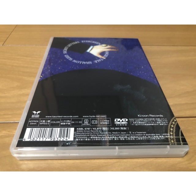 HYDE       ROENTGEN STORIES  DVD エンタメ/ホビーのDVD/ブルーレイ(ミュージック)の商品写真