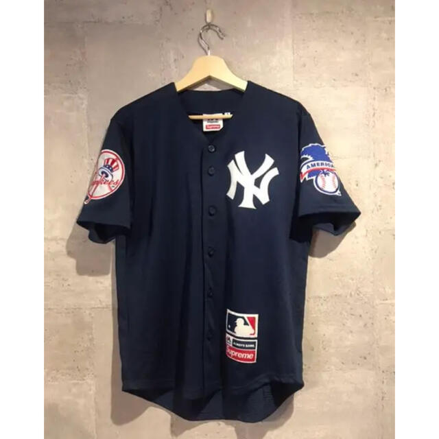 Supreme(シュプリーム)のsupreme×newyork yankees baseball jersey メンズのトップス(その他)の商品写真