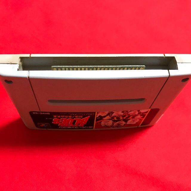 ファミリーコンピュータ(ファミリーコンピュータ)のろくでなしBLUESブルース対決！東京四天王/BANDAI1994【動作確認】 エンタメ/ホビーのゲームソフト/ゲーム機本体(家庭用ゲームソフト)の商品写真