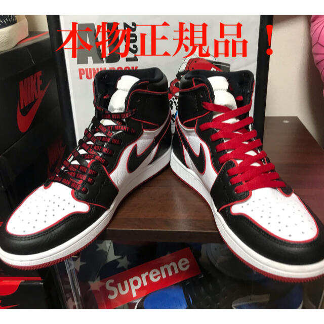 NIKE(ナイキ)のNike air jordan1  og blood line ブラッドライン メンズの靴/シューズ(スニーカー)の商品写真