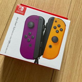 任天堂スイッチ ジョイコン ネオンパープル ネオンオレンジ(家庭用ゲーム機本体)