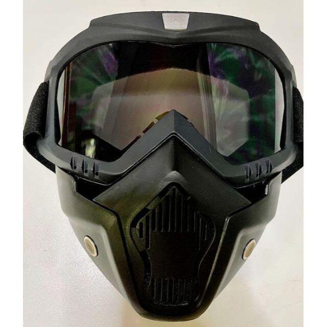 フルフェイスマスク☆ゴーグル一体型 ブラックスモークレンズ バイクやサバゲーに☆の通販 by inkjet's shop|ラクマ フルフェイスマスク☆ゴーグル一体型 ブラックスモークレンズ バイクやサバゲーに☆の通販 by inkjet's shop|ラクマ
