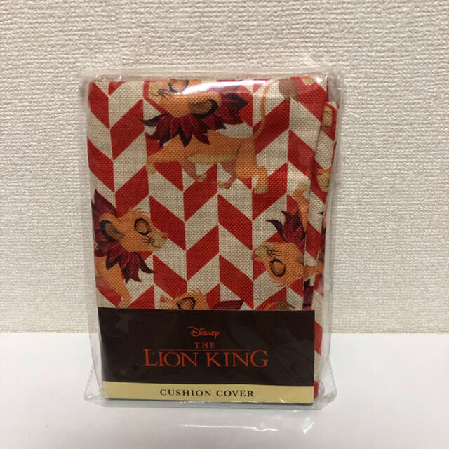 Disney(ディズニー)の匿名配送　ライオンキング　クッションカバー インテリア/住まい/日用品のインテリア小物(クッションカバー)の商品写真