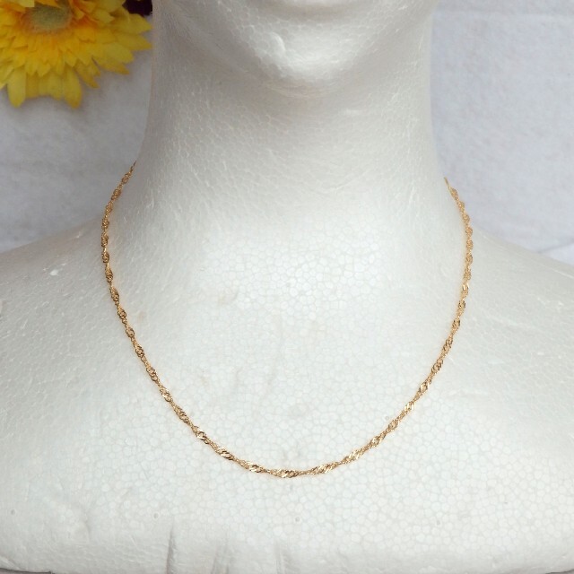 dai様専用 k18ネックレス スクリューチェーン 18金 18k