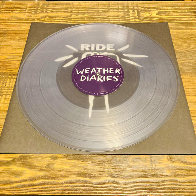 RIDE Weather Diaries 2LP クリア•ヴァイナル 限定盤 エンタメ/ホビーのエンタメ その他(その他)の商品写真