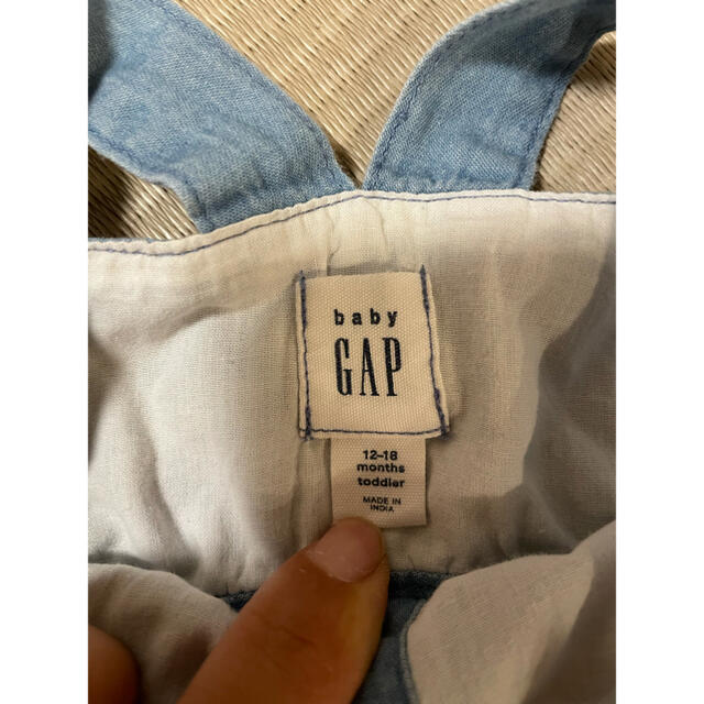 babyGAP(ベビーギャップ)のサロペット キッズ/ベビー/マタニティのベビー服(~85cm)(ワンピース)の商品写真