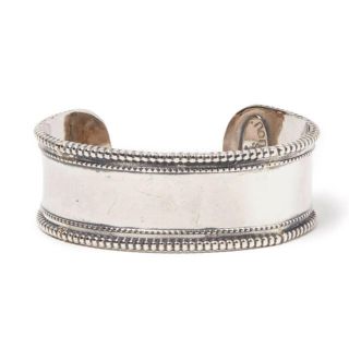 オフホワイト(OFF-WHITE)のnonnative DWELLER BANGLE "ROPE" 925 END(バングル/リストバンド)