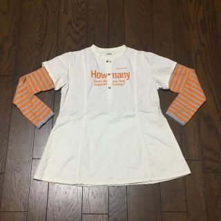 フェリシモ(FELISSIMO)の【フェリシモ】パラッパ　重ね着風Tシャツ　サイズ140 【HARAPPA】(Tシャツ/カットソー)