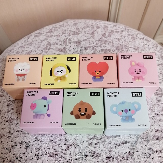 防弾少年団(BTS) - 新品 ◇BT21 モニターフィギュア 7種類コンプリート ...