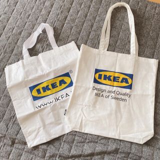 イケア(IKEA)のIKEAエコバッグ2個セット(エコバッグ)