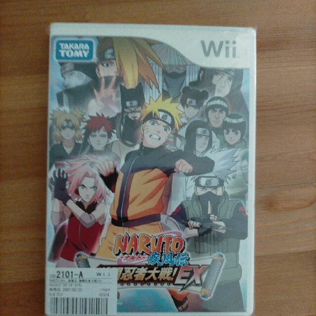 NARUTO－ナルト－ 疾風伝 激闘忍者大戦！ EX Wii エンタメ/ホビーのゲームソフト/ゲーム機本体(家庭用ゲームソフト)の商品写真