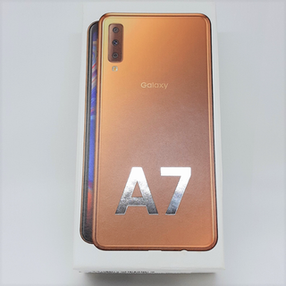 サムスン(SAMSUNG)の新品未開封 SIMフリー SAMSUNG Galaxy A7【 即日発送可 】(スマートフォン本体)