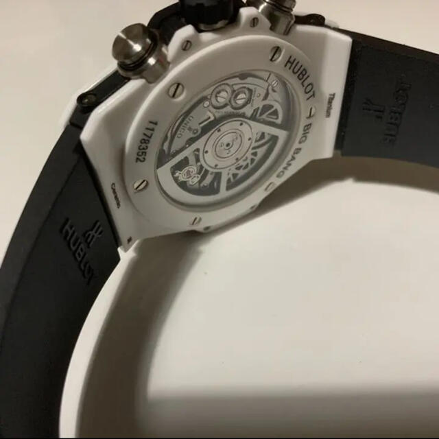 HUBLOT  BIGBANG UNICO white ceramic