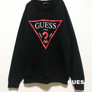 ゲス(GUESS)の 【GUESS】ゲス ビックブランドロゴ ビックシルエット スウェット(トレーナー/スウェット)