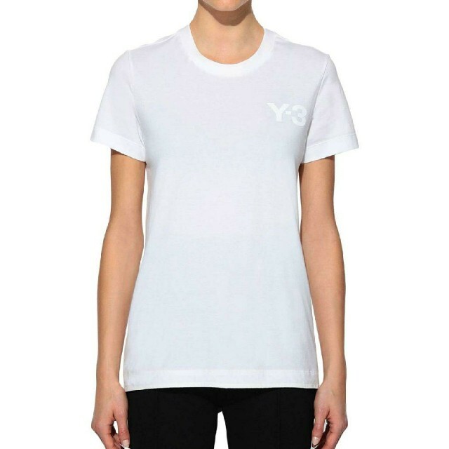 【新品】Y-3 半袖　胸ロゴTシャツ　ホワイト　サイズM