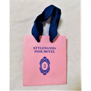 スタイルナンダ(STYLENANDA)のSTILENANDA PINK HOTEL★スタイルナンダ ピンク ホテル★紙袋(その他)