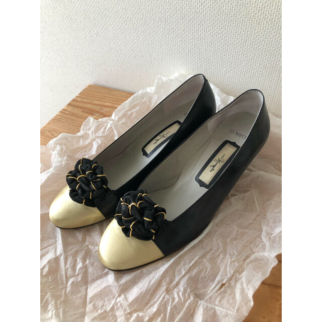 ♡銀座カネマツ♡ローファー♡ブラック♡23cm♡