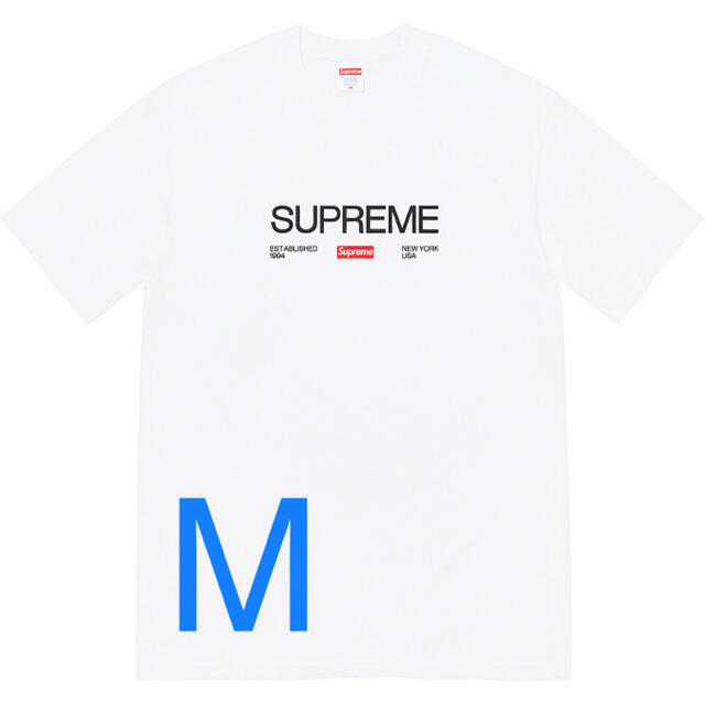 Supreme - Supreme Est. 1994 Tee Mサイズ