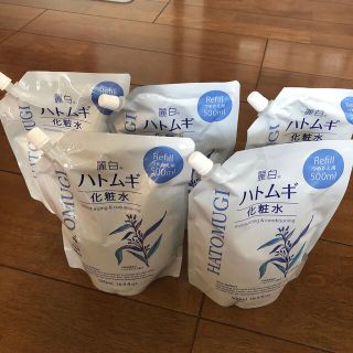 麗白 ハトムギ化粧水 詰替(500ml)  5個セット(化粧水/ローション)