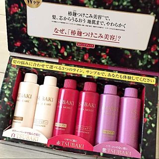 シセイドウ(SHISEIDO (資生堂))の【新品送料無料♡】TSUBAKI ツバキ お試し3種セット♪(シャンプー)