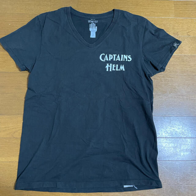 キャプテンズヘルム　Tシャツ　黒　メンズ メンズのトップス(Tシャツ/カットソー(半袖/袖なし))の商品写真