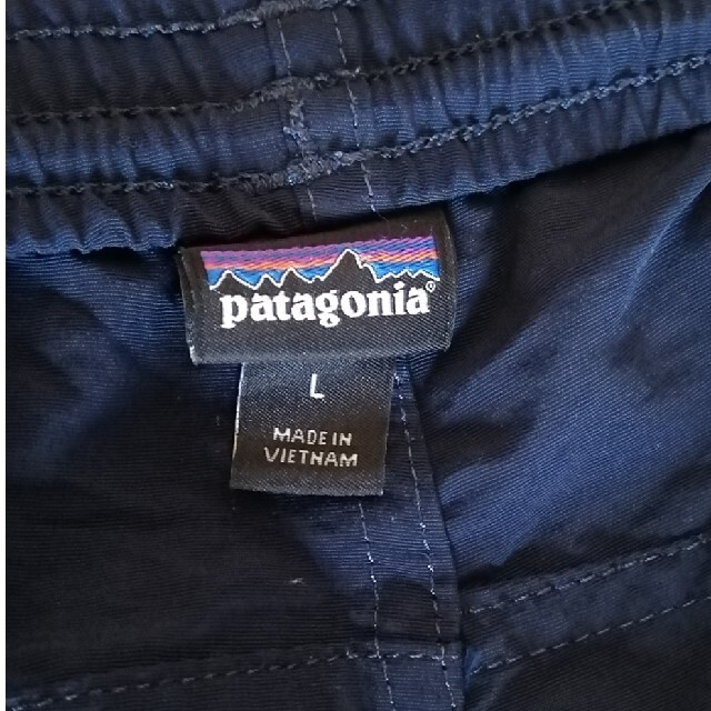 patagonia(パタゴニア)のpatagonia パタゴニア バギーズロング ネイビー 紺 L バキーズパンツ メンズのパンツ(ワークパンツ/カーゴパンツ)の商品写真