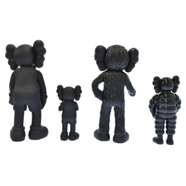 KAWS　♯2 FAMILY BLACK　メディコムファミリーブラック エンタメ/ホビーのフィギュア(その他)の商品写真