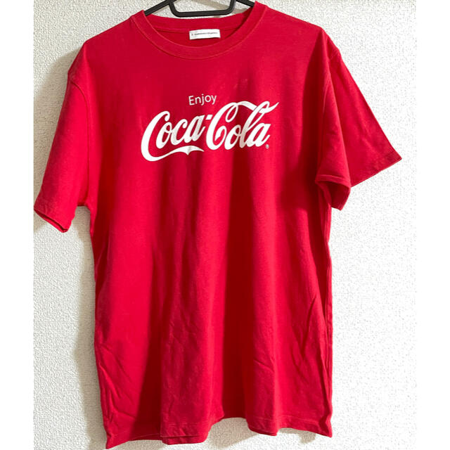 E hyphen world gallery(イーハイフンワールドギャラリー)のコカコーラTシャツ レディースのトップス(Tシャツ(半袖/袖なし))の商品写真