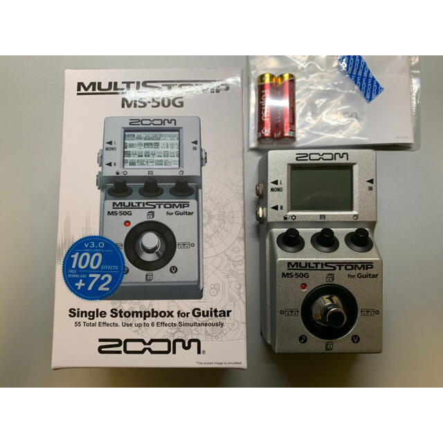 箱取説有り】ZOOM MS 50G マルチストンプ / マルチエフェクター 好評