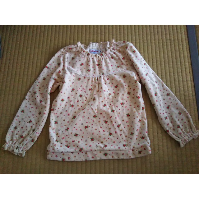 mikihouse(ミキハウス)のミキハウス 120 カットソー 長袖 キッズ/ベビー/マタニティのキッズ服女の子用(90cm~)(Tシャツ/カットソー)の商品写真