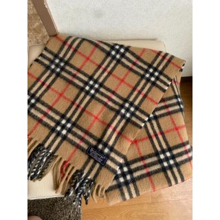 バーバリー(BURBERRY)のBurberryマフラー　カシミヤ100%(マフラー/ショール)