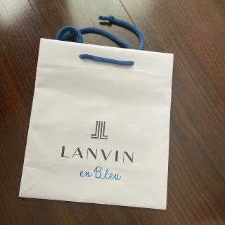 ランバンオンブルー(LANVIN en Bleu)のランバンオンブルー　ショッパー　(ショップ袋)