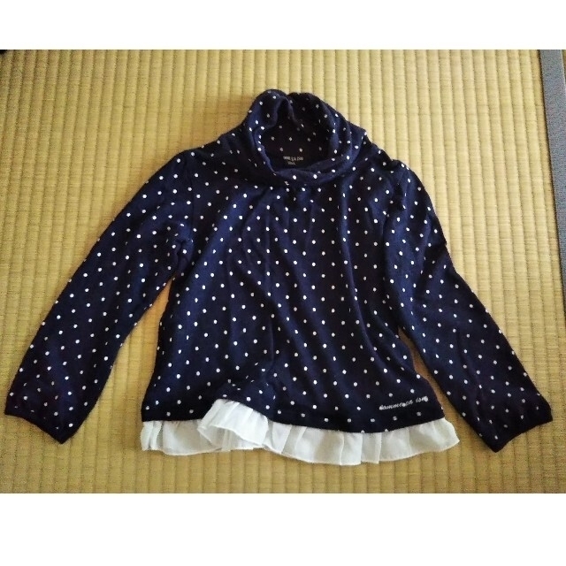 COMME CA ISM(コムサイズム)のコムサイズム タートルネック 100 キッズ/ベビー/マタニティのキッズ服女の子用(90cm~)(Tシャツ/カットソー)の商品写真