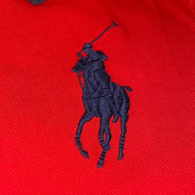 POLO RALPH LAUREN(ポロラルフローレン)のポロラグビー ポロラルフローレン RALPH LAUREN 刺繍 ポロシャツ M レディースのトップス(ポロシャツ)の商品写真