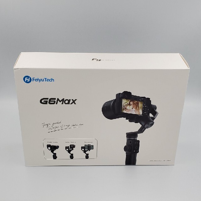 【ジンバル/スタビライザー】FeiyuTech G6Max※カメラ,スマホ両対応約125mm